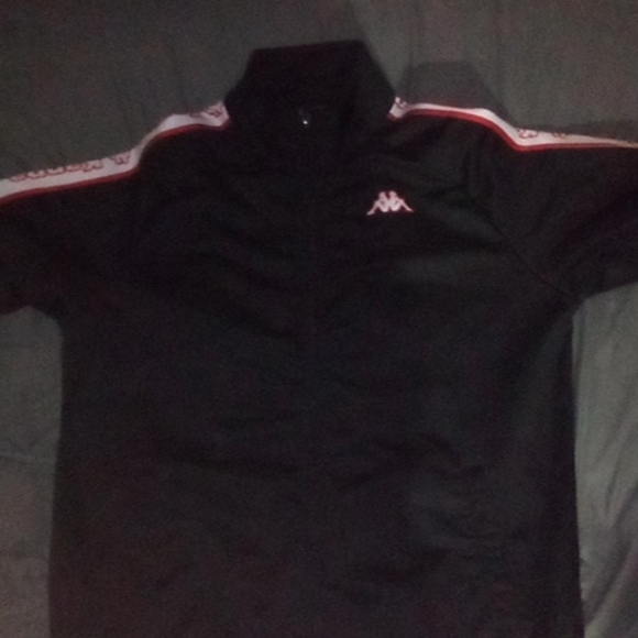 Kappa Black Jacket with Red and White Details - Picture 1 of 1